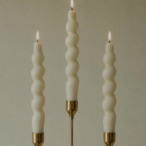 Spiral Taper Candle Set