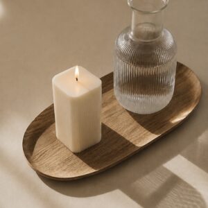 The Ribbed Form Candle